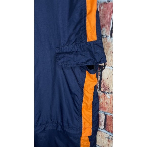 VTG Illinois Fighting Illini Starter Track Cargo Convertible Pants Men’s Large - Picture 2 of 8